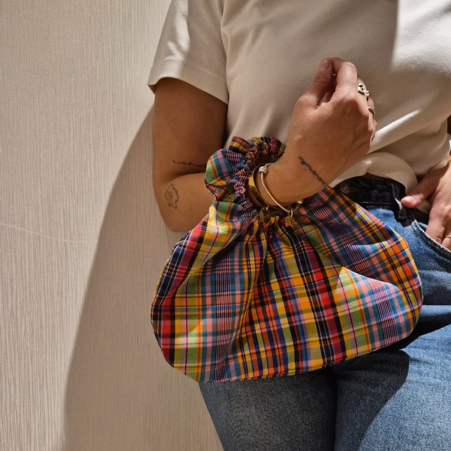 El Yapımı Çanta – Rosie Handbag (Gingham) - El yapımı tasarım aksesuar ve lüks hediye alternatifi 2 | Rosano Studio