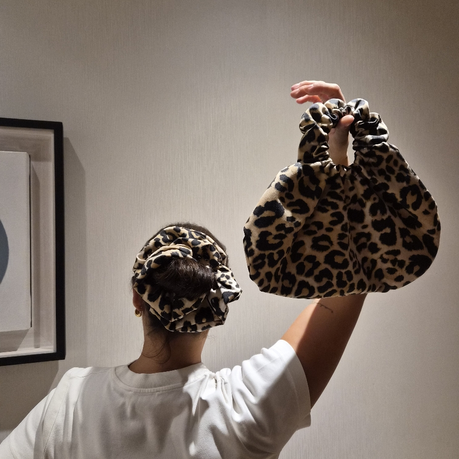 El Yapımı Çanta – Rosie Handbag (Leopard) - El yapımı tasarım aksesuar ve lüks hediye alternatifi 1 | Rosano Studio