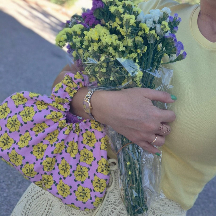 El Yapımı Çanta – Rosie Handbag (Sunny) - El yapımı tasarım aksesuar ve lüks hediye alternatifi 3 | Rosano Studio