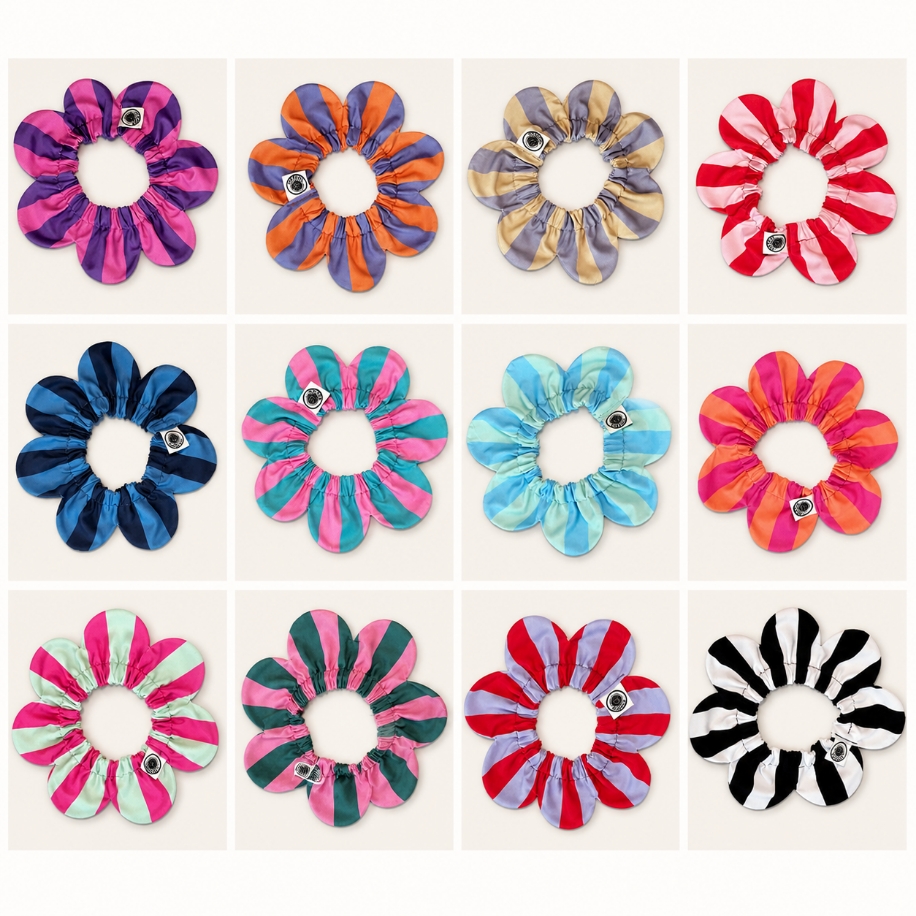 El Yapımı Köpek Yakalığı – PawBow Flower Dog Collar (multicolour collection) - El yapımı tasarım aksesuar ve lüks hediye alternatifi 1 | Rosano Studio