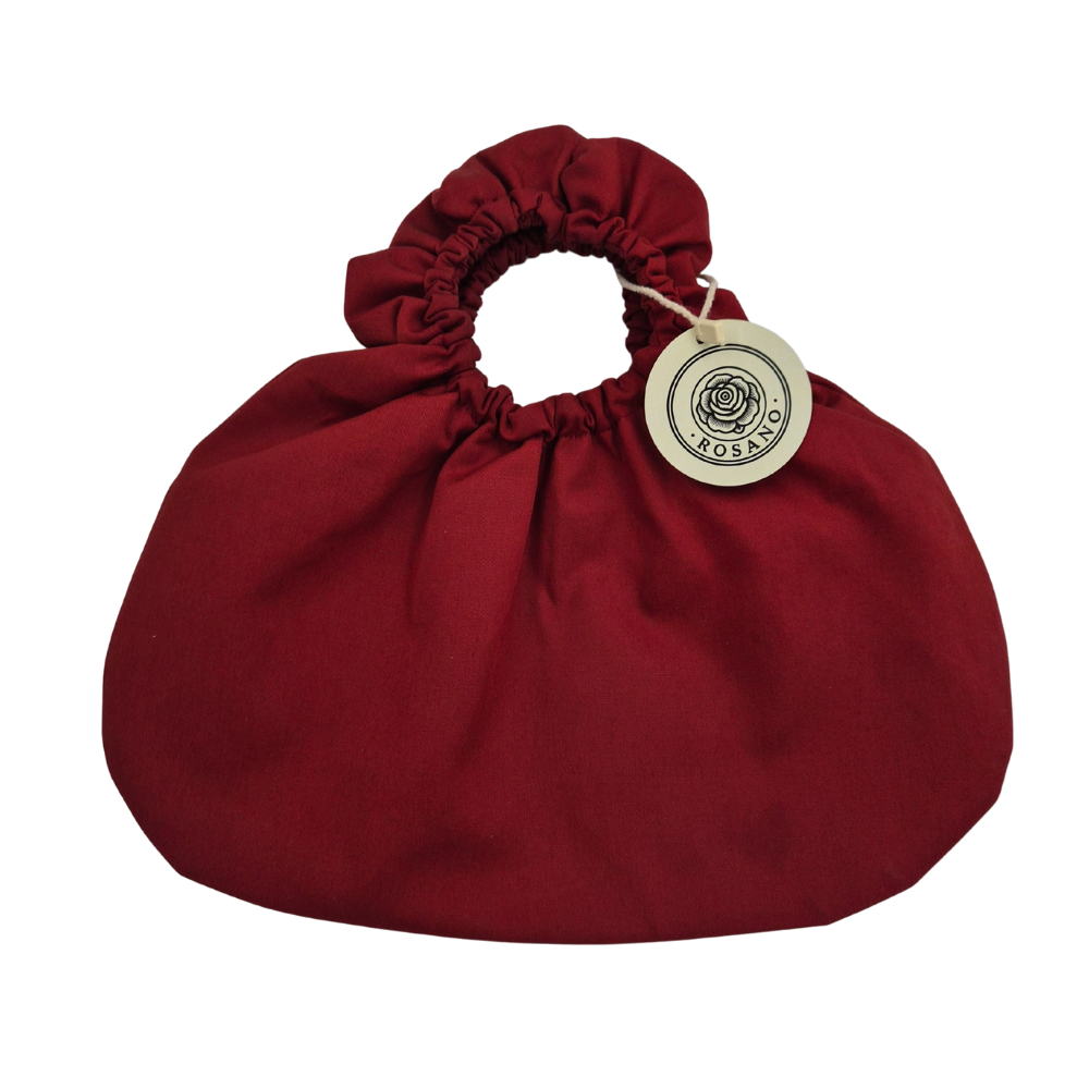 Rosie Handbag (Redwine) — Koleksiyonlar - El Yapımı Aksesuar | Rosano Studio