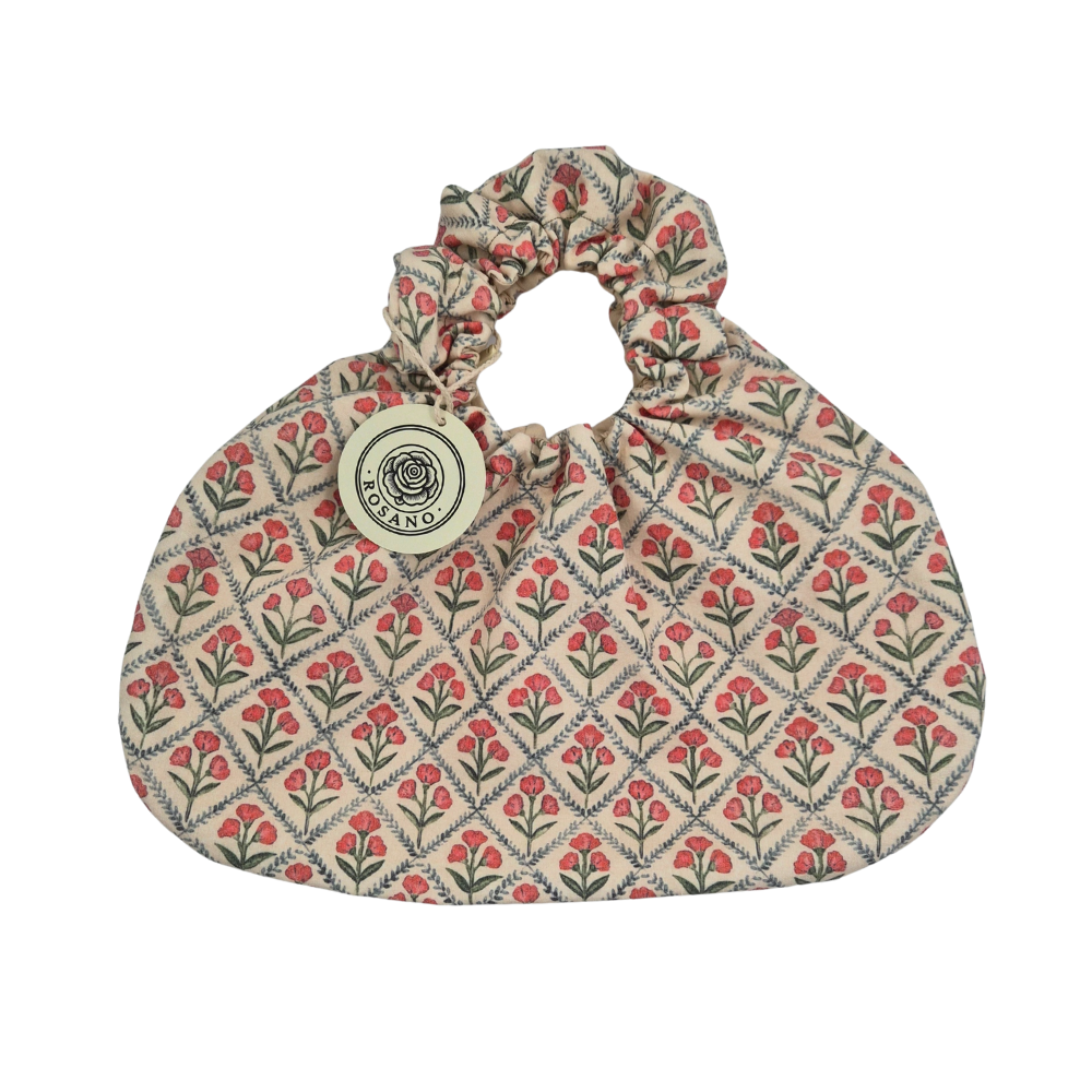 El Yapımı Çanta – Rosie Handbag (Flower) - El yapımı tasarım aksesuar ve lüks hediye alternatifi 1 | Rosano Studio