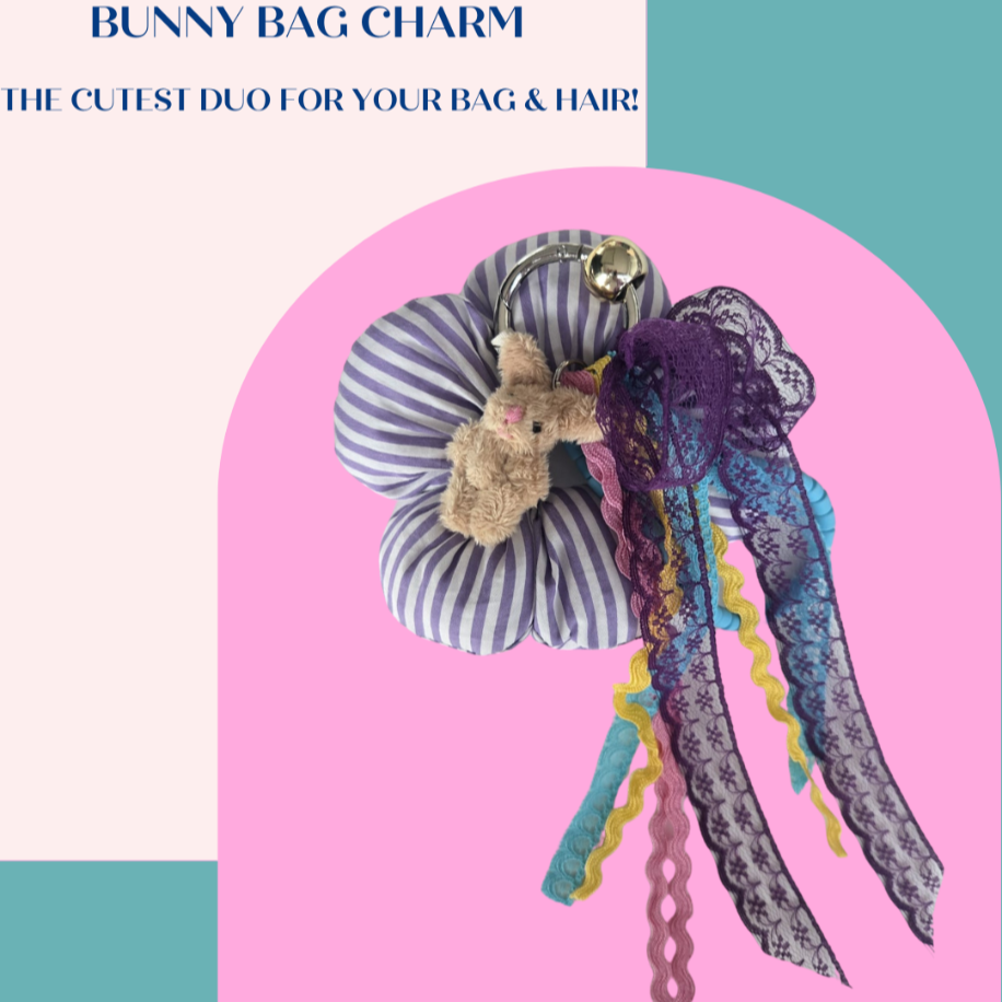 El Yapımı Çanta – Bunny Bag Charm  - El yapımı tasarım aksesuar ve lüks hediye alternatifi 1 | Rosano Studio