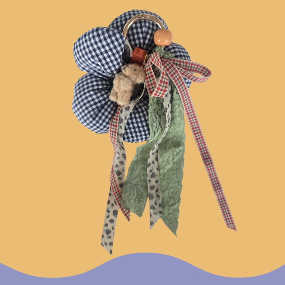 El Yapımı Çanta – teddy bag charm  - El yapımı tasarım aksesuar ve lüks hediye alternatifi 1 | Rosano Studio